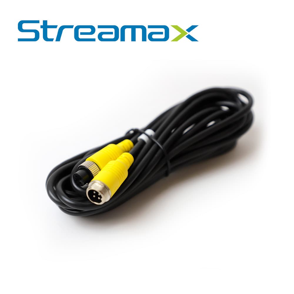 CABLE DIN DE AVIACION SERIE ECO MERIVA TECHNOLOGY MBCE50 / 4 PINES / 5 METROS / COMPATIBLE CON CAMARAS AHD - Miniatura 4