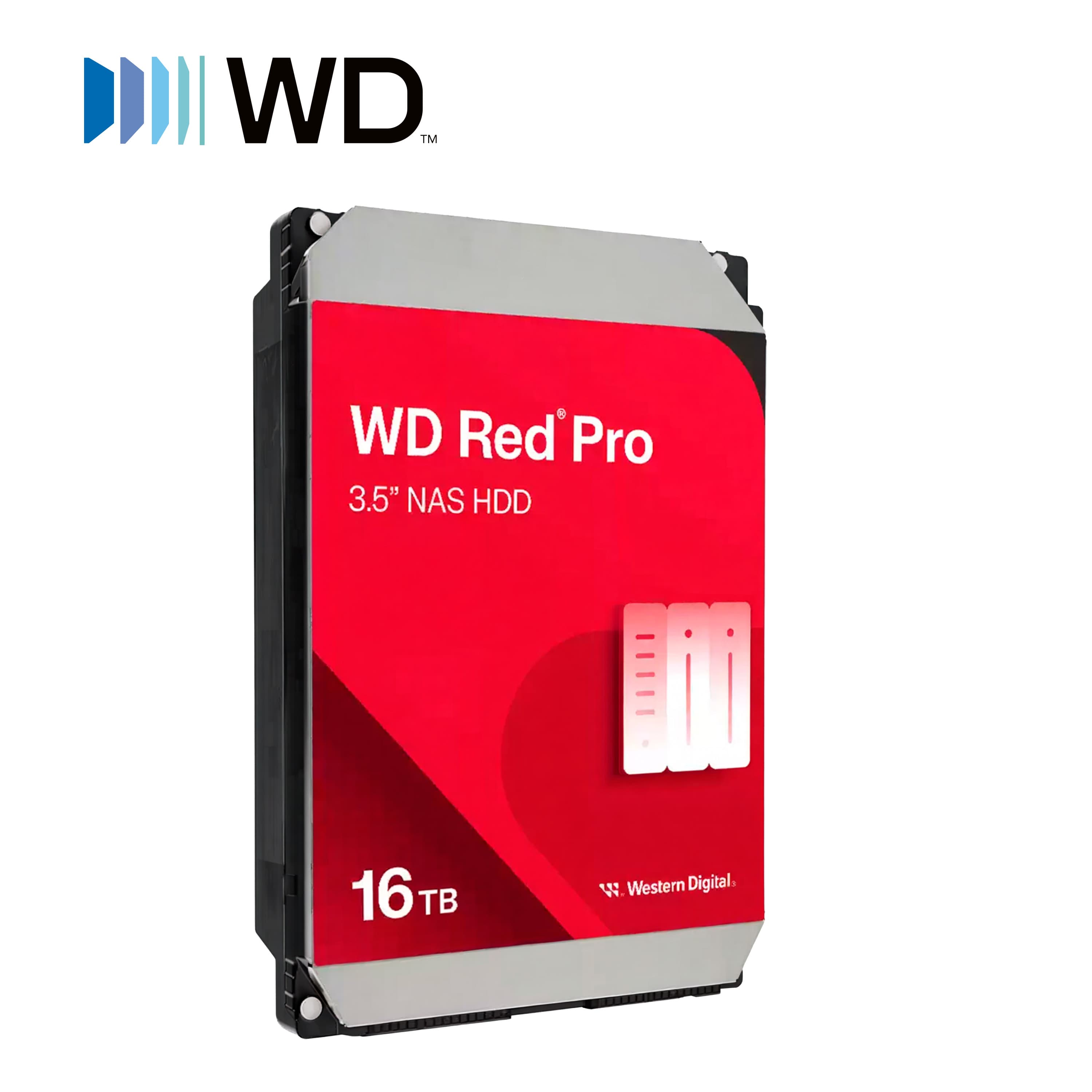 DD DISCO DURO WD161KFGX WD RED PRO 3.5 SATA 16TB CACHE 256MB 7200RMP ESPECIAL PARA ALMACENAMIENTO Y NAS HASTA 24 BAHIAS - Miniatura 5