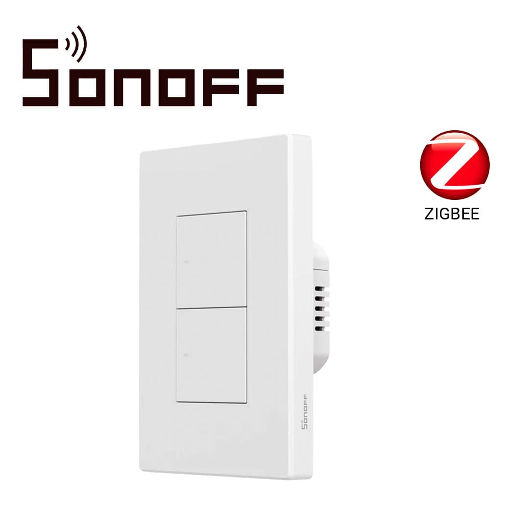 APAGADOR DE PARED TOUCH ZIGBEE  SONOFF ZBM5-2C-120W / ZIGBEE 3.0 / 2 CANALES/ SOLUCIONES DE SMART HOME/ CARGA MAXIMA TOTAL 10 AMP / COMPATIBLE CON HUB ZIGBEE - Miniatura 5