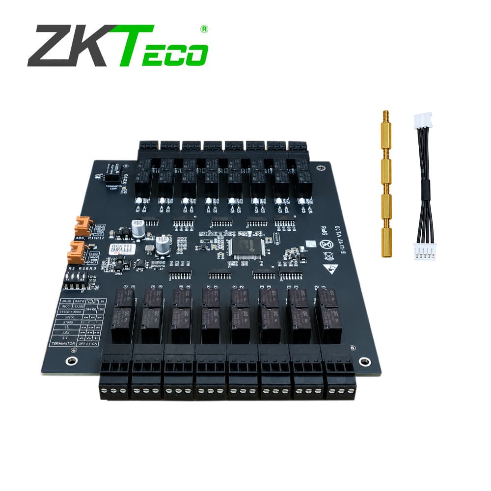 TARJETA EXPANSORA DE CONTROL DE ELEVADORES ZKTECO MODELO DEX16 CON CAPACIDAD DE 16 NIVELES COMUNICACION RS485 COMPATIBLE CON EC16 REQUIERE SOFTWARE ZKCV SECURITY PARA CONFIGURACION - Miniatura 5