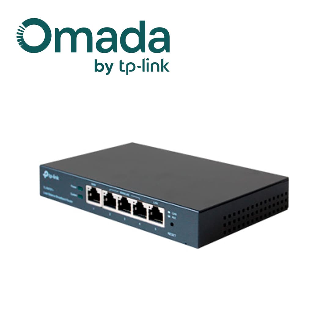 ROUTER BALANCEADOR DE CARGA / TP-LINK TL-R470T / 1 PUERTO WAN RJ45 / 1 PUERTO LAN RJ45 / 3 PUERTOS WAN/LAN RJ45 / VELOCIDAD 10/100 MBPS / PARA ESCRITORIO. - Miniatura 6
