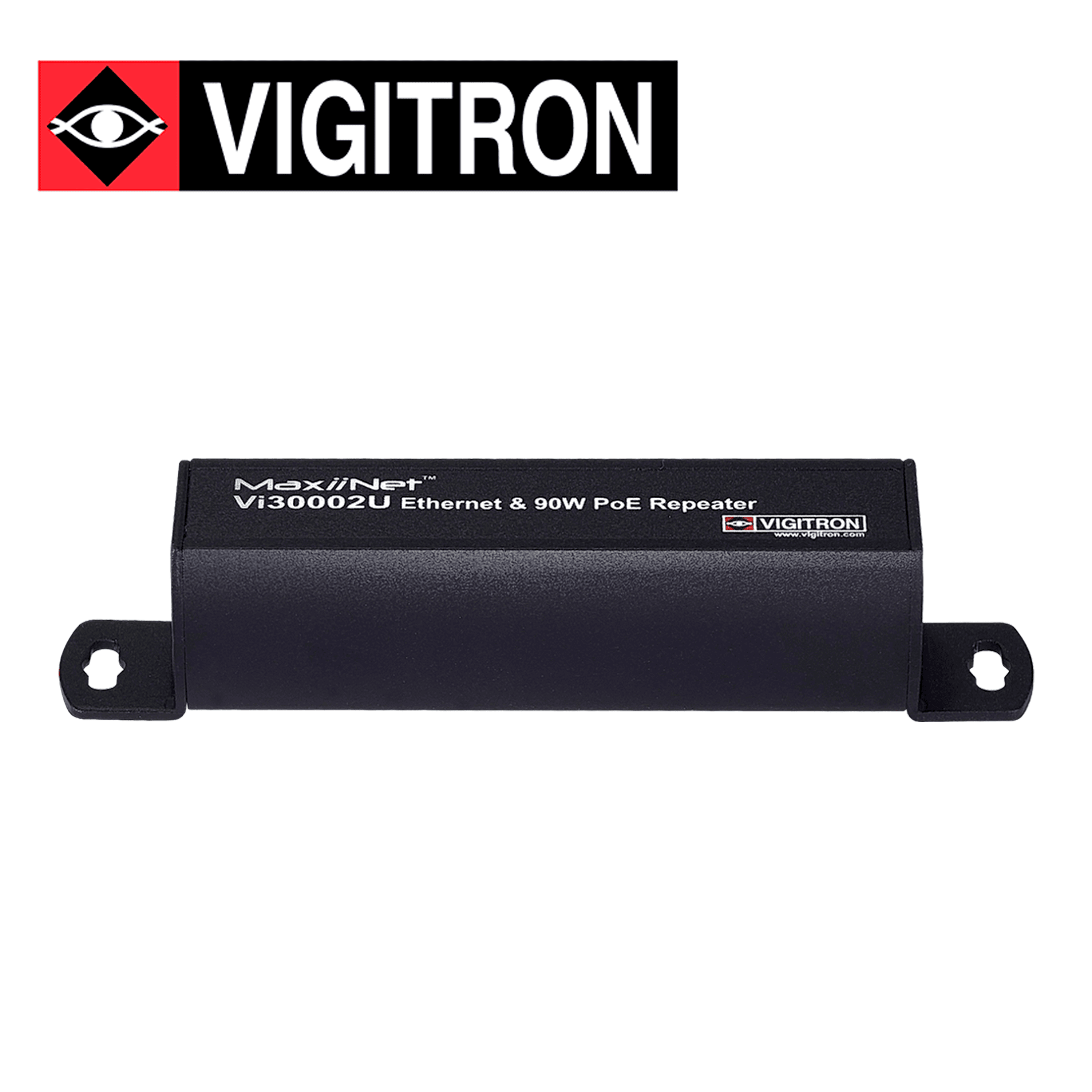 REPETIDOR POE VIGITRON  VI30002U / 10M /100M  / EXTIENDE SEÑAL POE DE 90W HASTA 200 METROS / POE AF/AT/BT - Miniatura 2