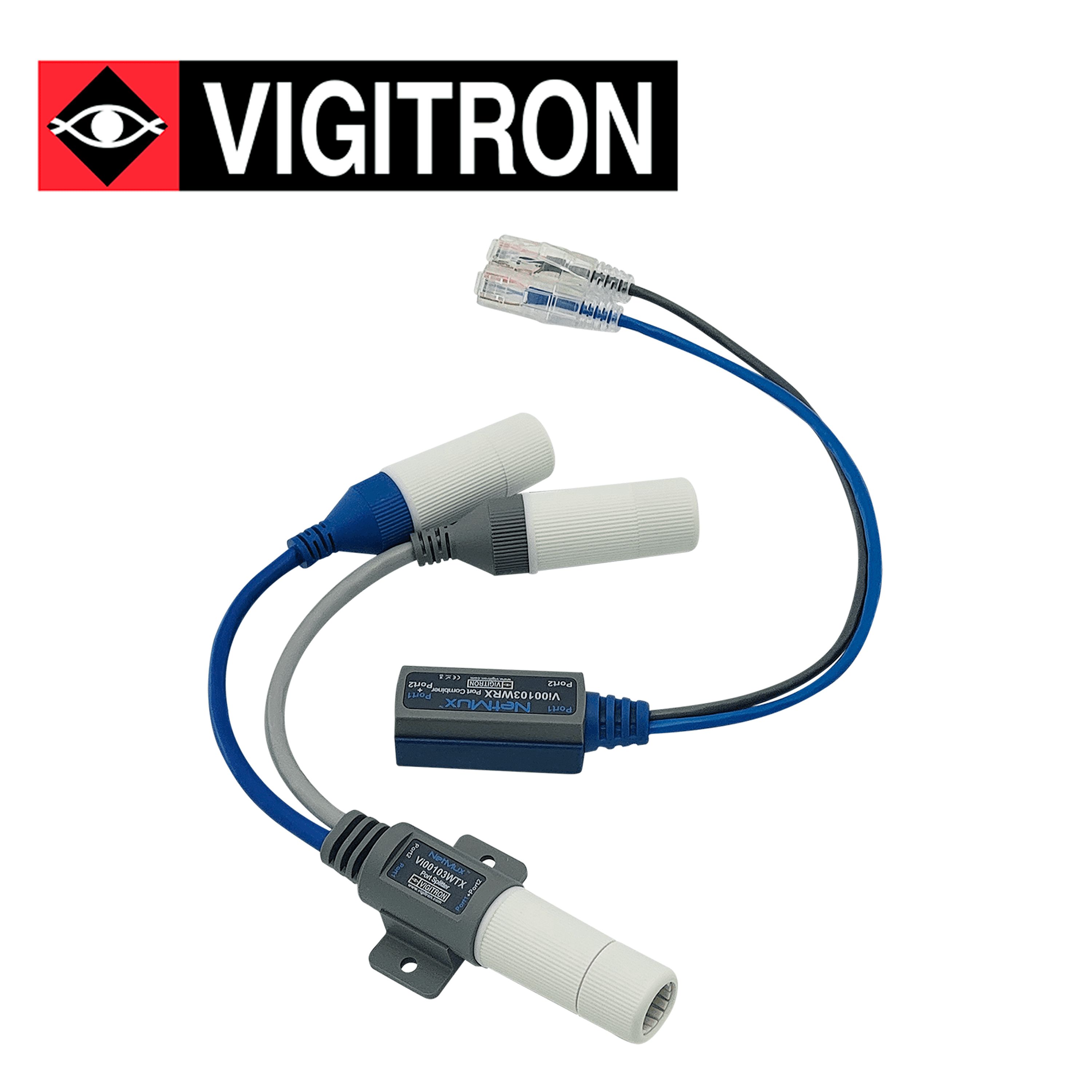 MULTIPLEXOR EXTERIOR VIGITRON  VI00103W / RESISTENTE INTEMPERIE  / HASTA 37W CADA SALIDA / HASTA 2 DISPOSITIVOS/ NO REQUIERE FUENTE DE ALIMENTACION - Miniatura 2