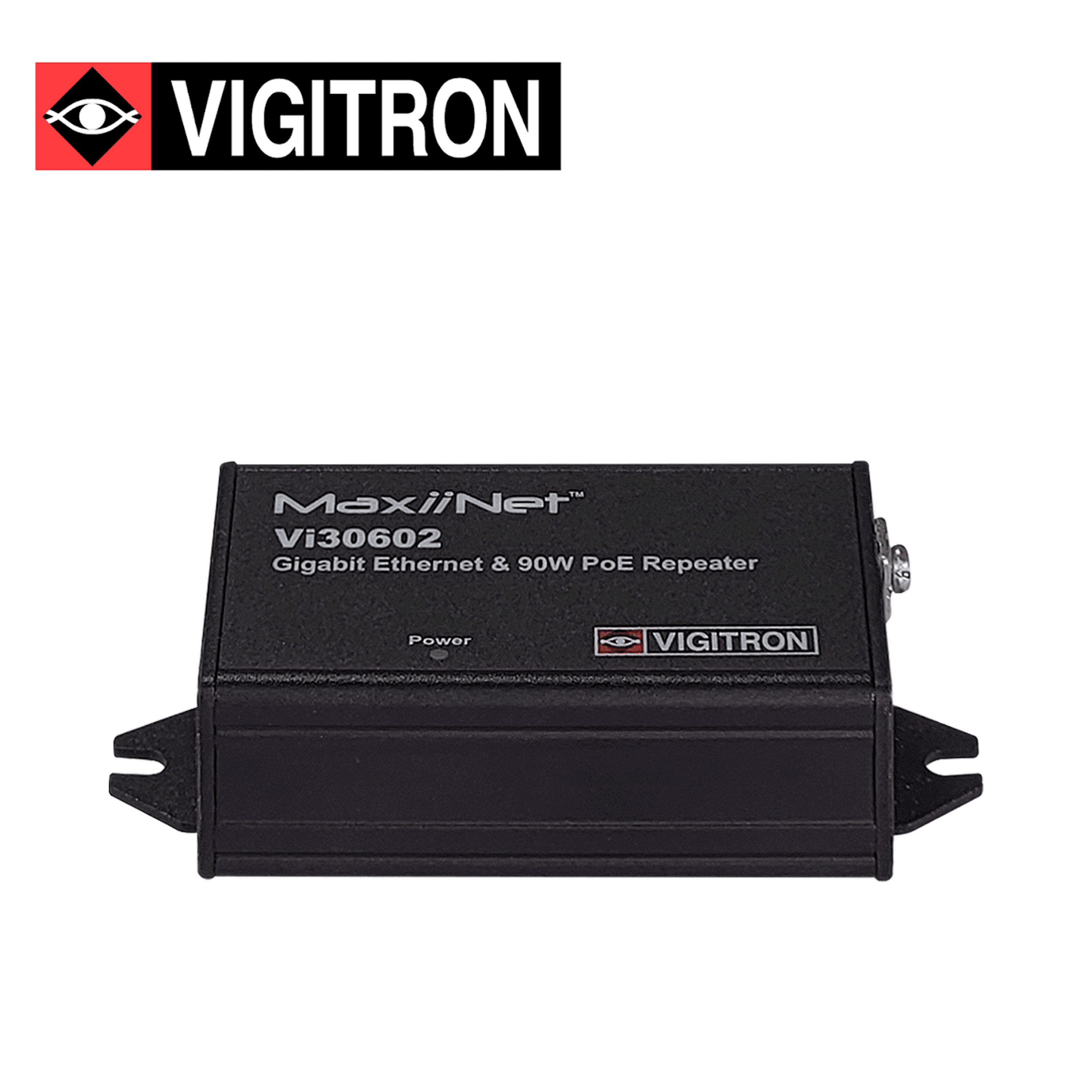 REPETIDOR POE VIGITRON  VI30602 / ALTA POTENCIA / 10M/100M/1000M EXTIENDE POE 90W HASTA 200 METROS / POE AF/AT/BT - Miniatura 4