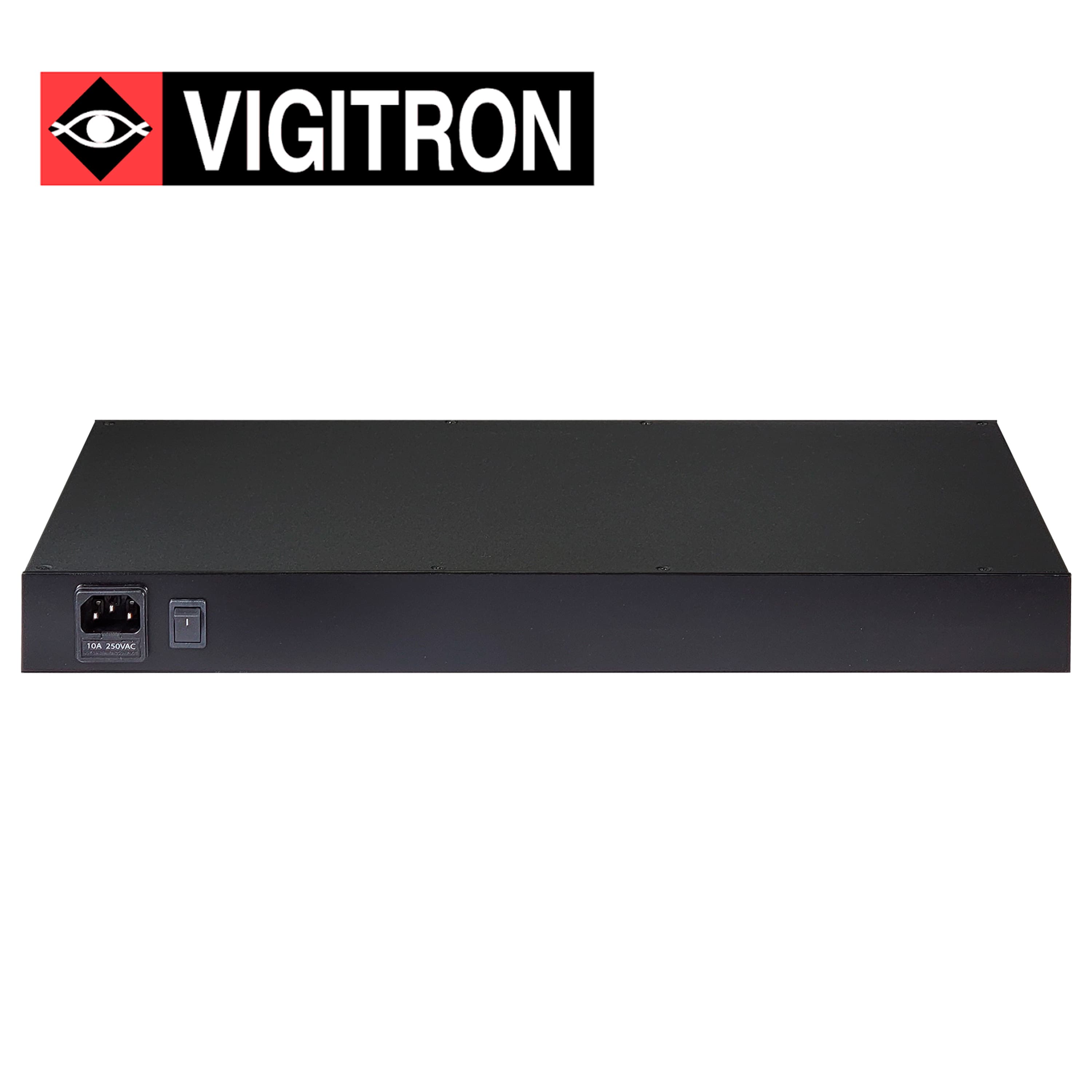 INYECTOR ADMINISTRABE VIGITRON VI2216A / 16 PUERTOS POE 10M/100M/1000M / COMPATIBLE POE AF/AT / 36W POR PUERTO / UPOE+  / 550W POE TOTAL - Miniatura 2
