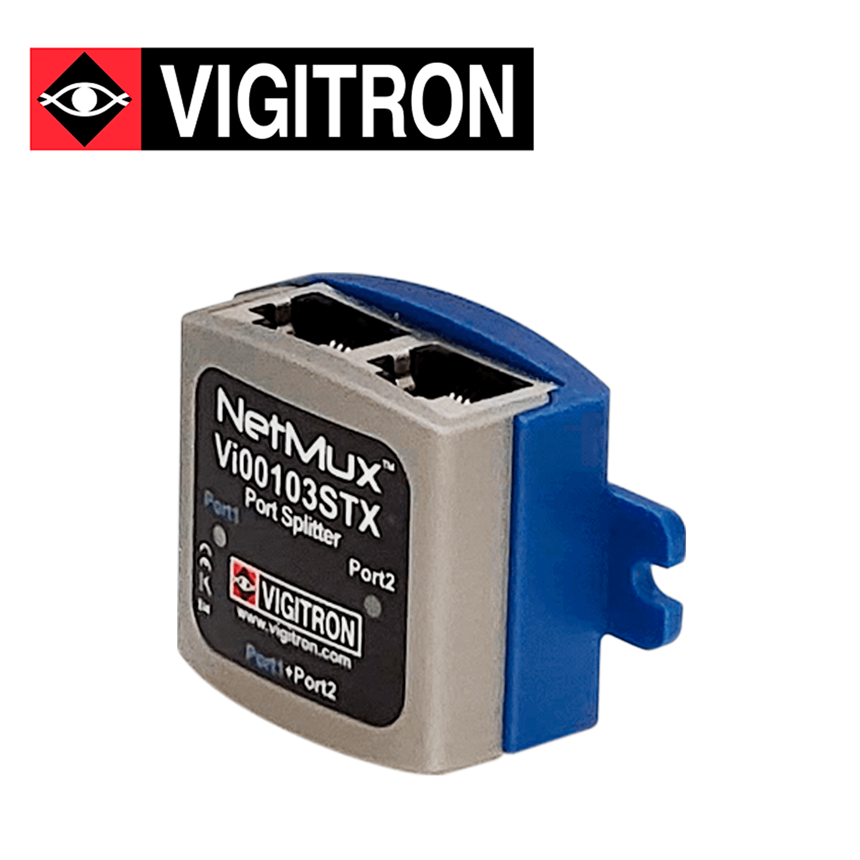 MULTIPLEXOR VIGITRON  VI00103S / 10M/100M / HASTA 37W POR PUERTO / NO REQUIERE FUENTE DE ALIMENTACION / PARA CABLEADO UTP/STP - Miniatura 2