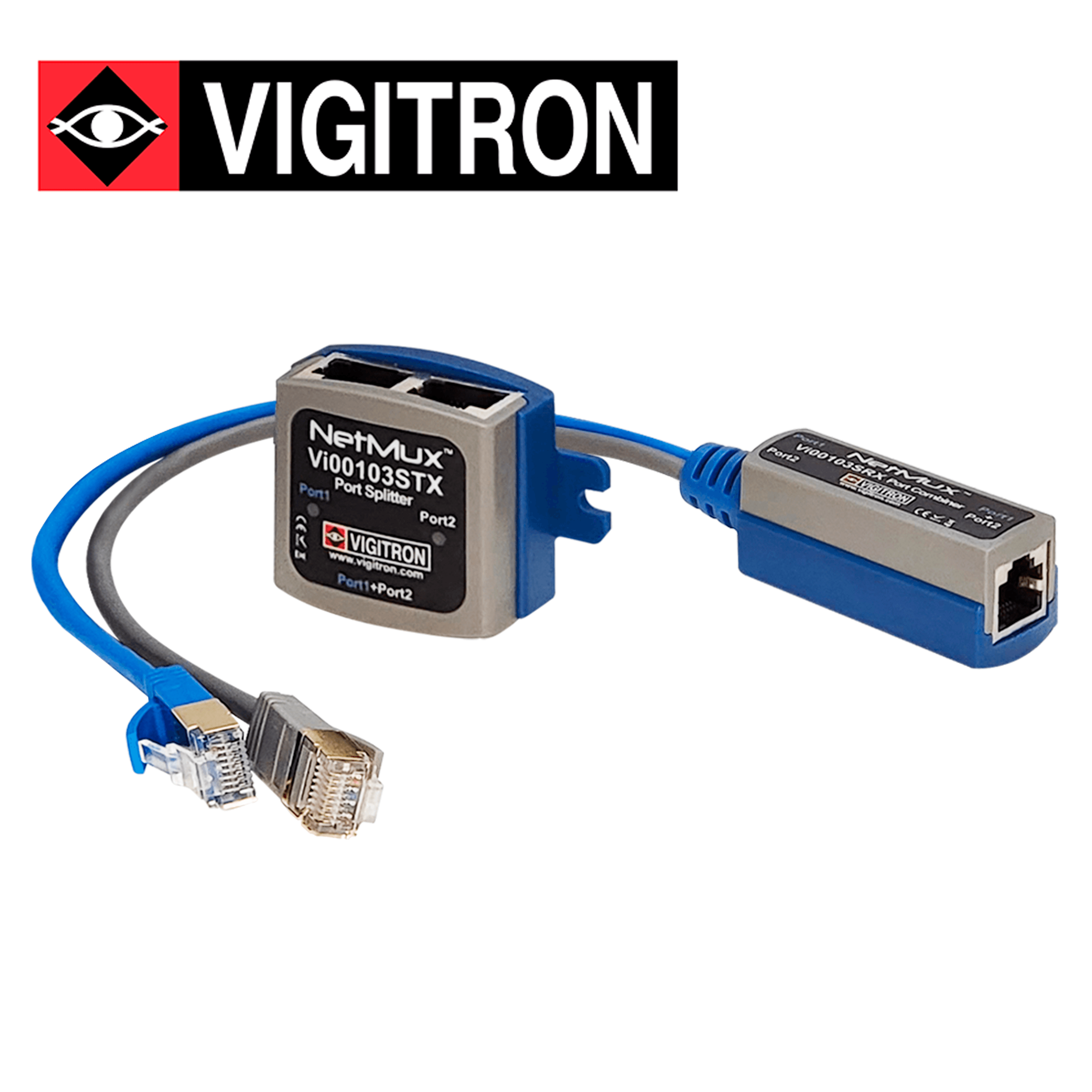 MULTIPLEXOR VIGITRON  VI00103S / 10M/100M / HASTA 37W POR PUERTO / NO REQUIERE FUENTE DE ALIMENTACION / PARA CABLEADO UTP/STP - Miniatura 4