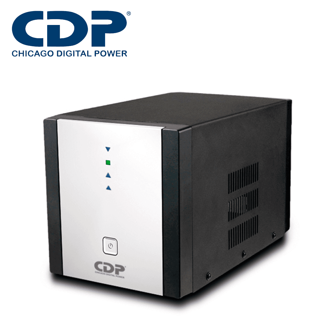 REGULADOR DE VOLTAJE R-AVR5008 CDP / 5000VA / 2500W / 8 CONTACTOS NEMA 5-15R / AVR / SUPRESION DE PICOS 525 JOULES / RETARDO DE REINICIO AJUSTABLE / PROTECCION COAXIAL / 120V - Miniatura 3
