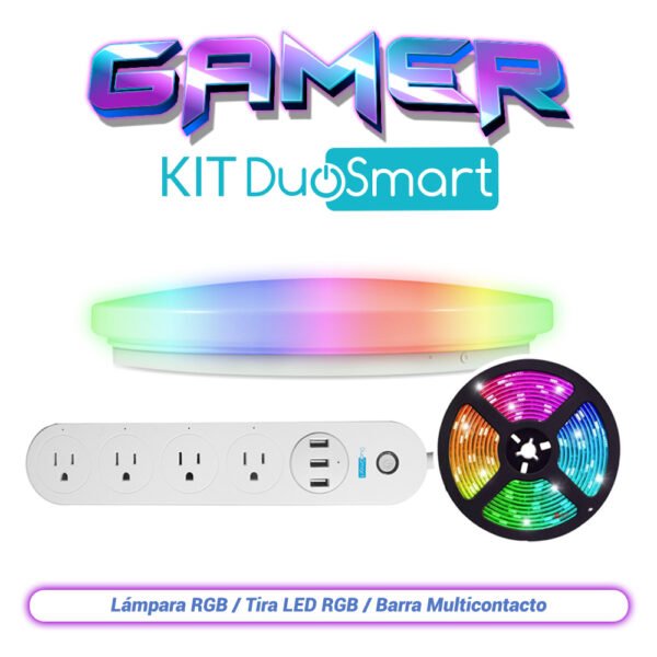 KIT DE ILUMINACIÓN GAMER DUOSMART