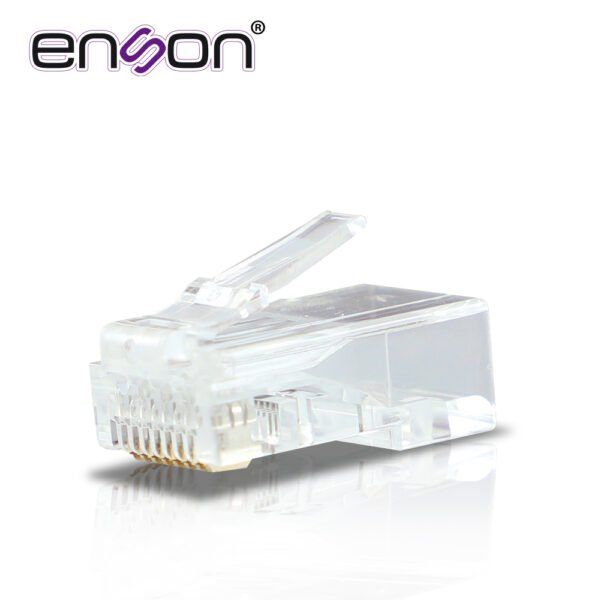 CONECTOR RJ-45 CAT6 PARA CABLE UTP CAT6 ENSON