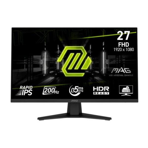 MONITOR LED MSI 27", PLANO, 200 HZ, FULL HD
