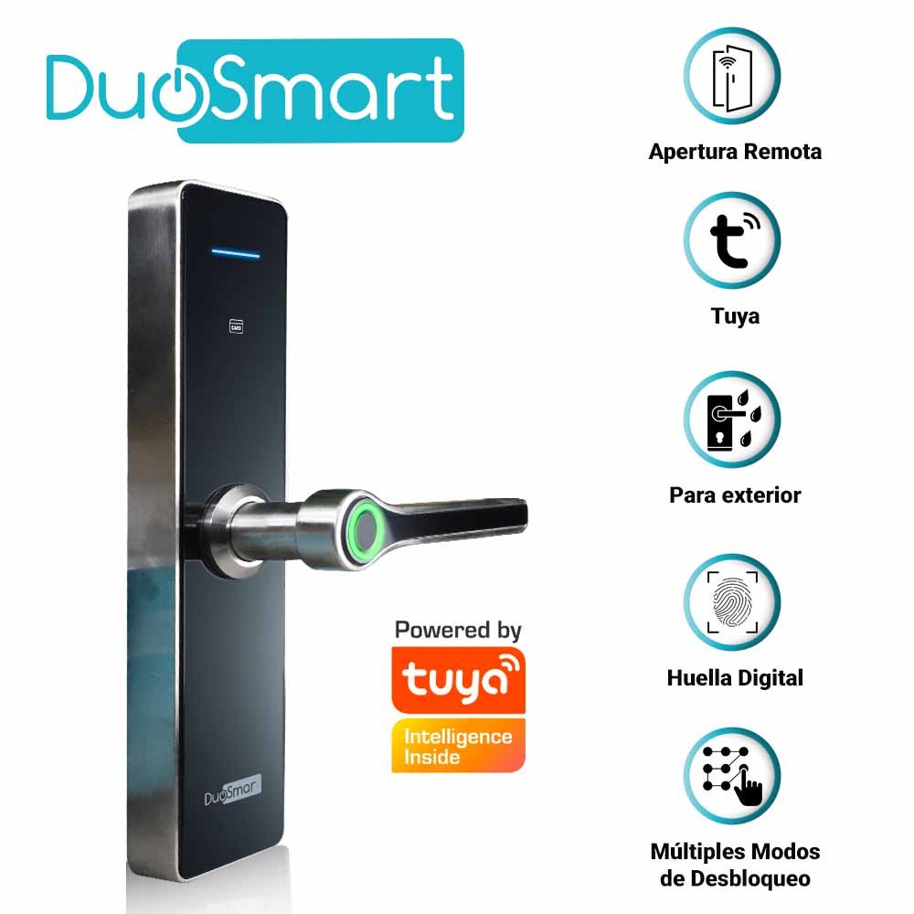 CERRADURA BIOMETRICA WIFI F30 DUOSMART