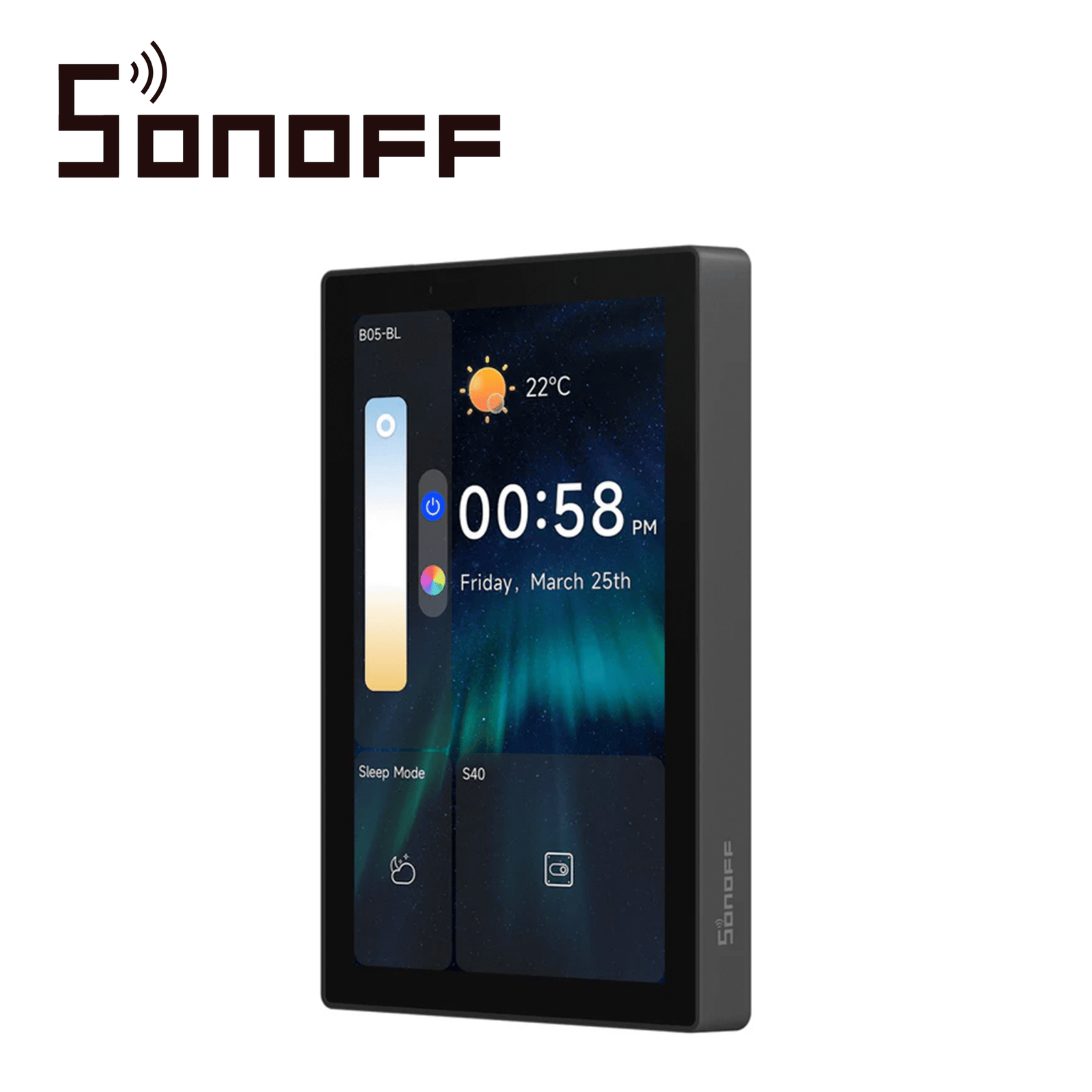 PANEL DE CONTROL PARA CASA INTELIGENTE NSPANEL120PB SONOFF